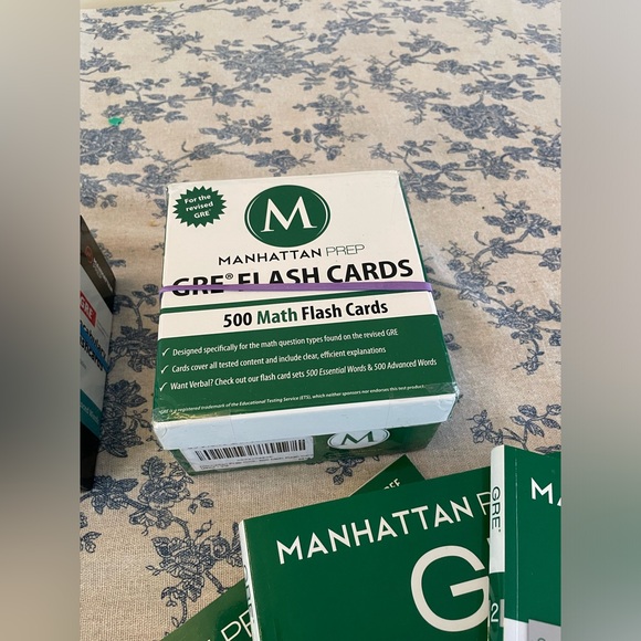 GRE Prep Books, Flashcards and Study Guide - Picture 5 of 9